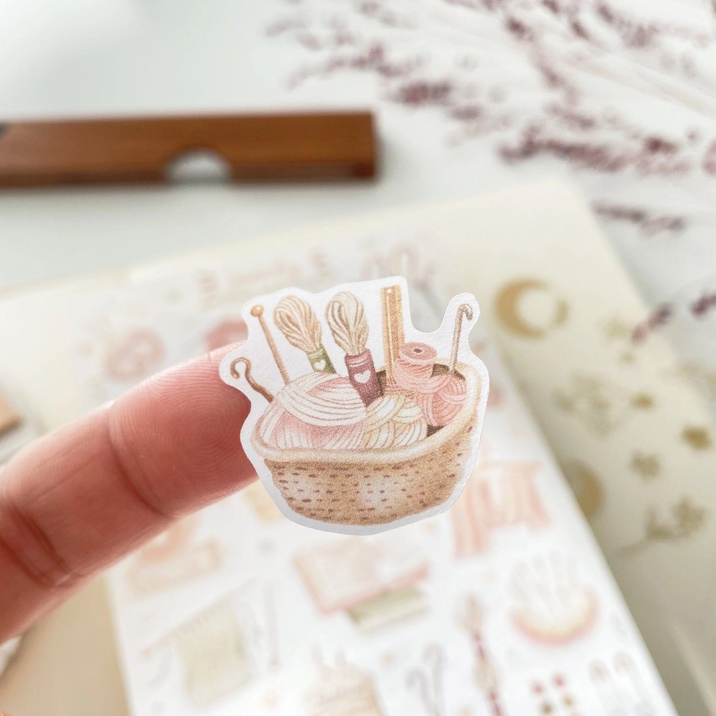Sticker Sheet - Knitting & Crochet
