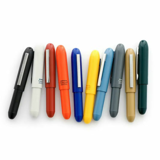 Bullet Ballpoint Pen Light Dark Green