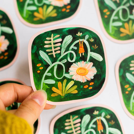 Growing Together Vinyl Sticker