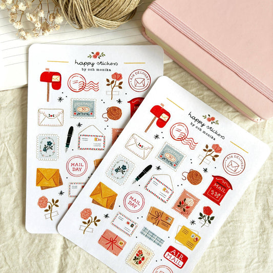 Snail Mail - Sticker Sheet