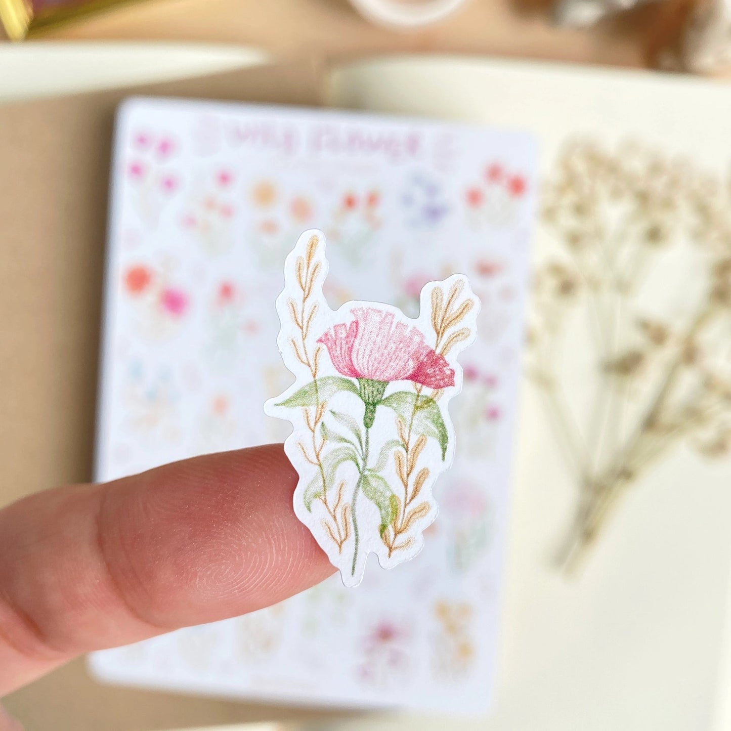 Sticker Sheet - Wild Flower