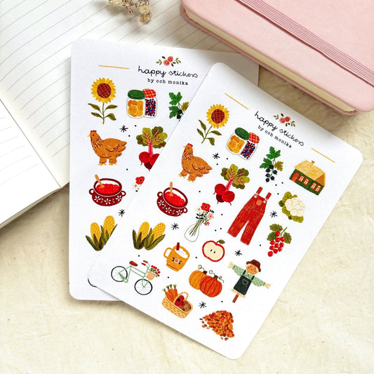 Harvest Time - Sticker Sheet