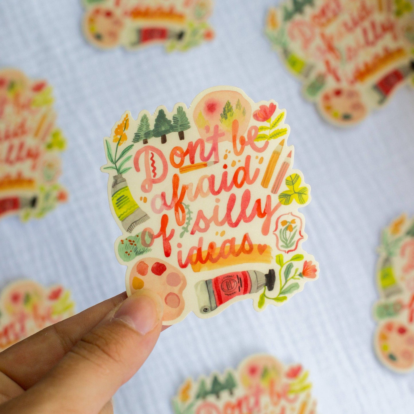 Silly Ideas Vinyl Sticker