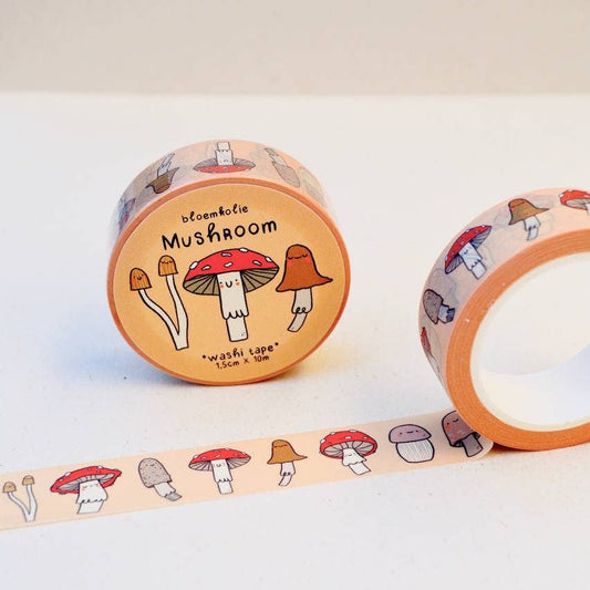 Mushroom Washi Tape