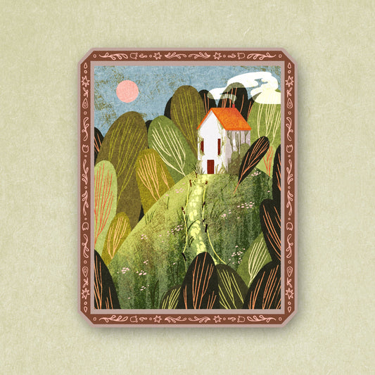 Sunny Days Cottagecore Sticker