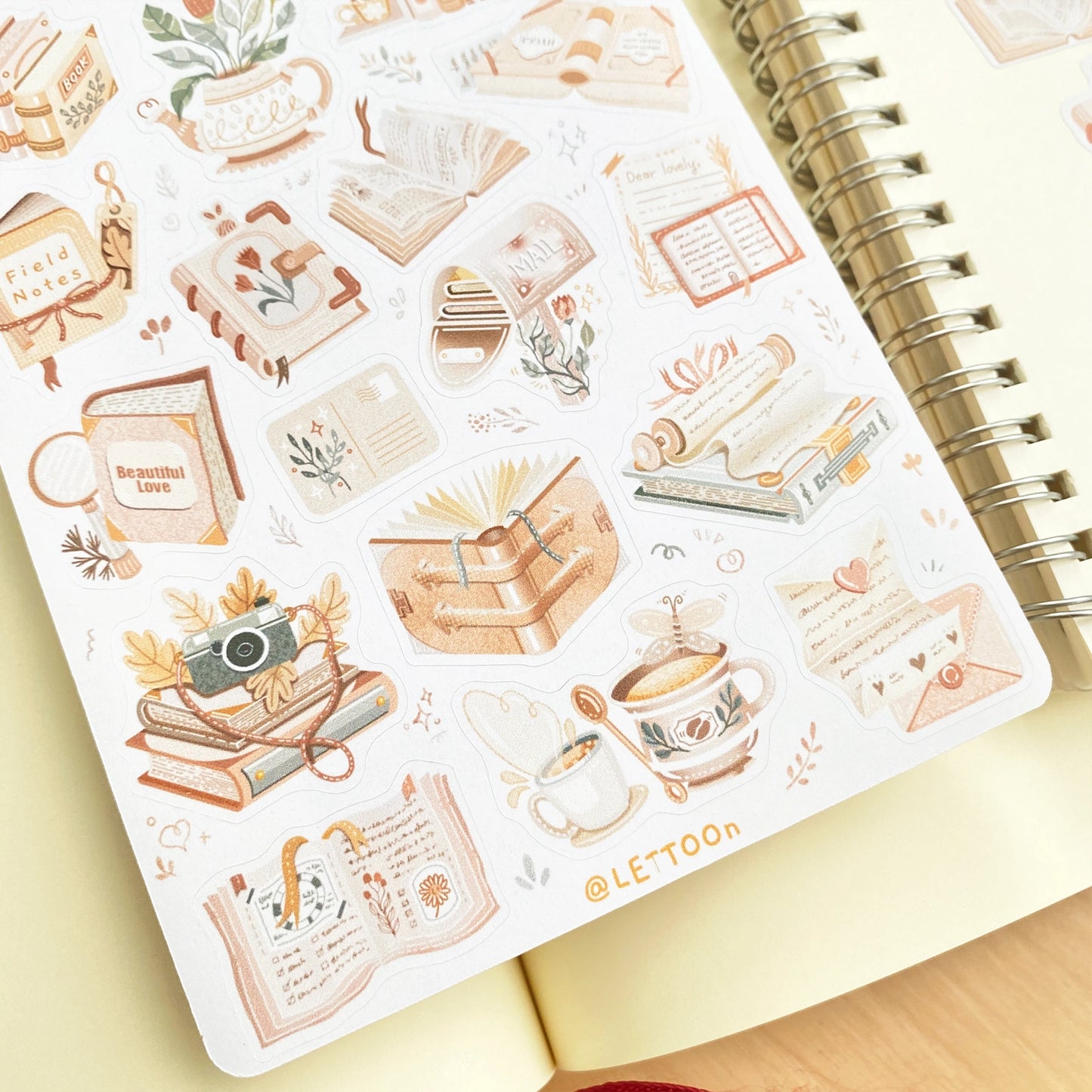 Sticker Sheet - Reading Time