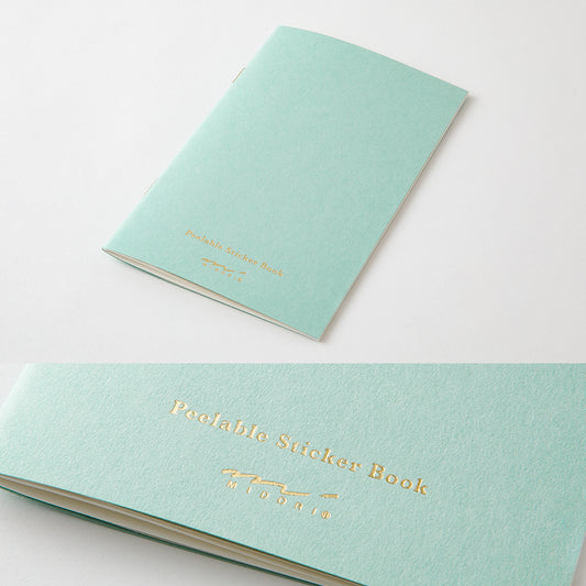 Sticker Book with Pocket Light Blue