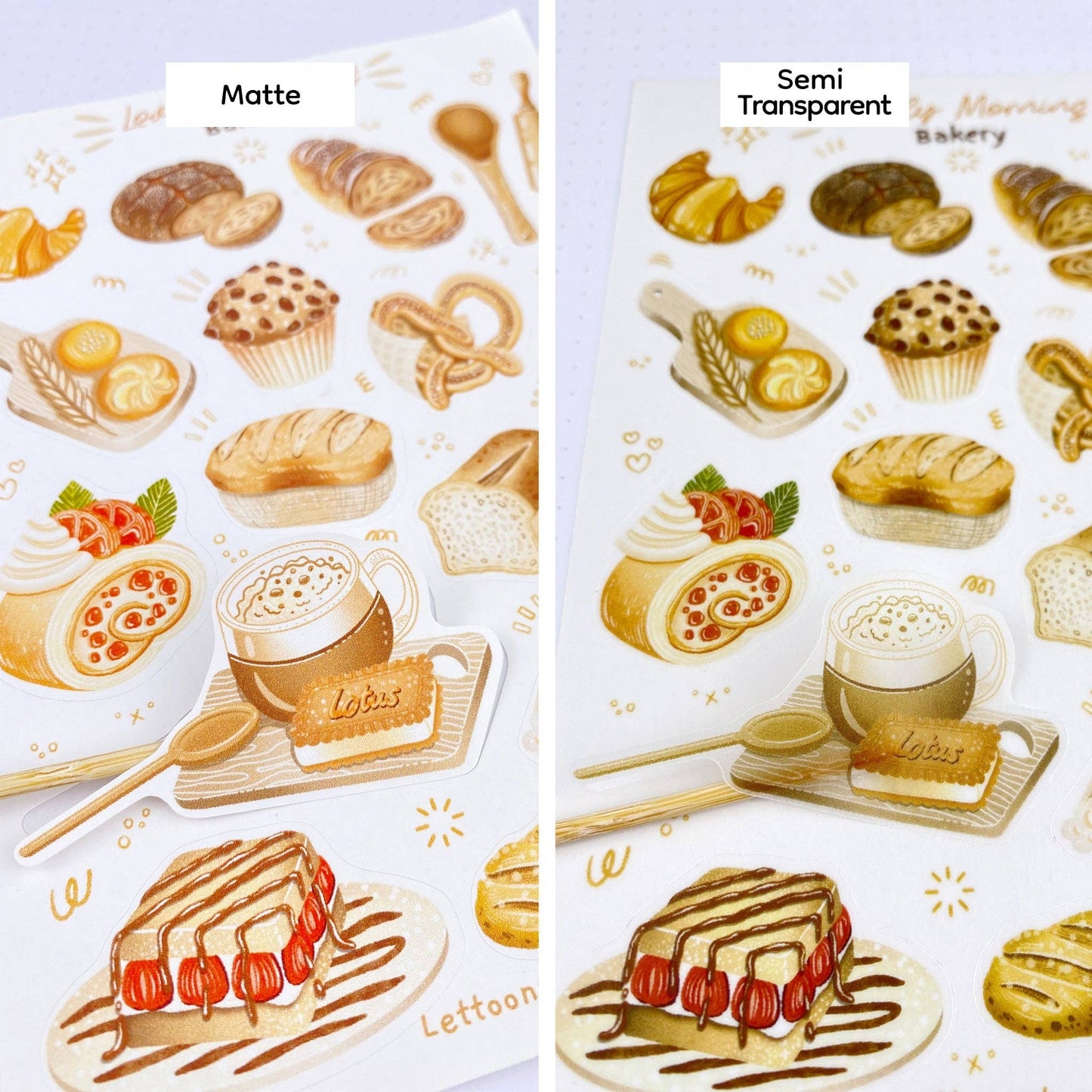 Sticker Sheet - Bakery