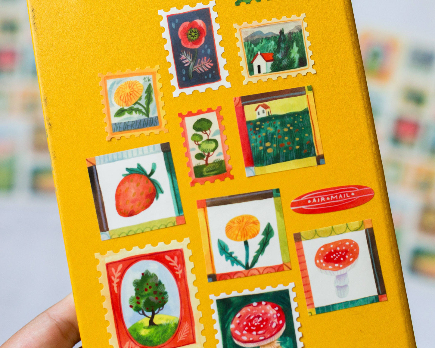 Stamps Vinyl Sticker Sheet