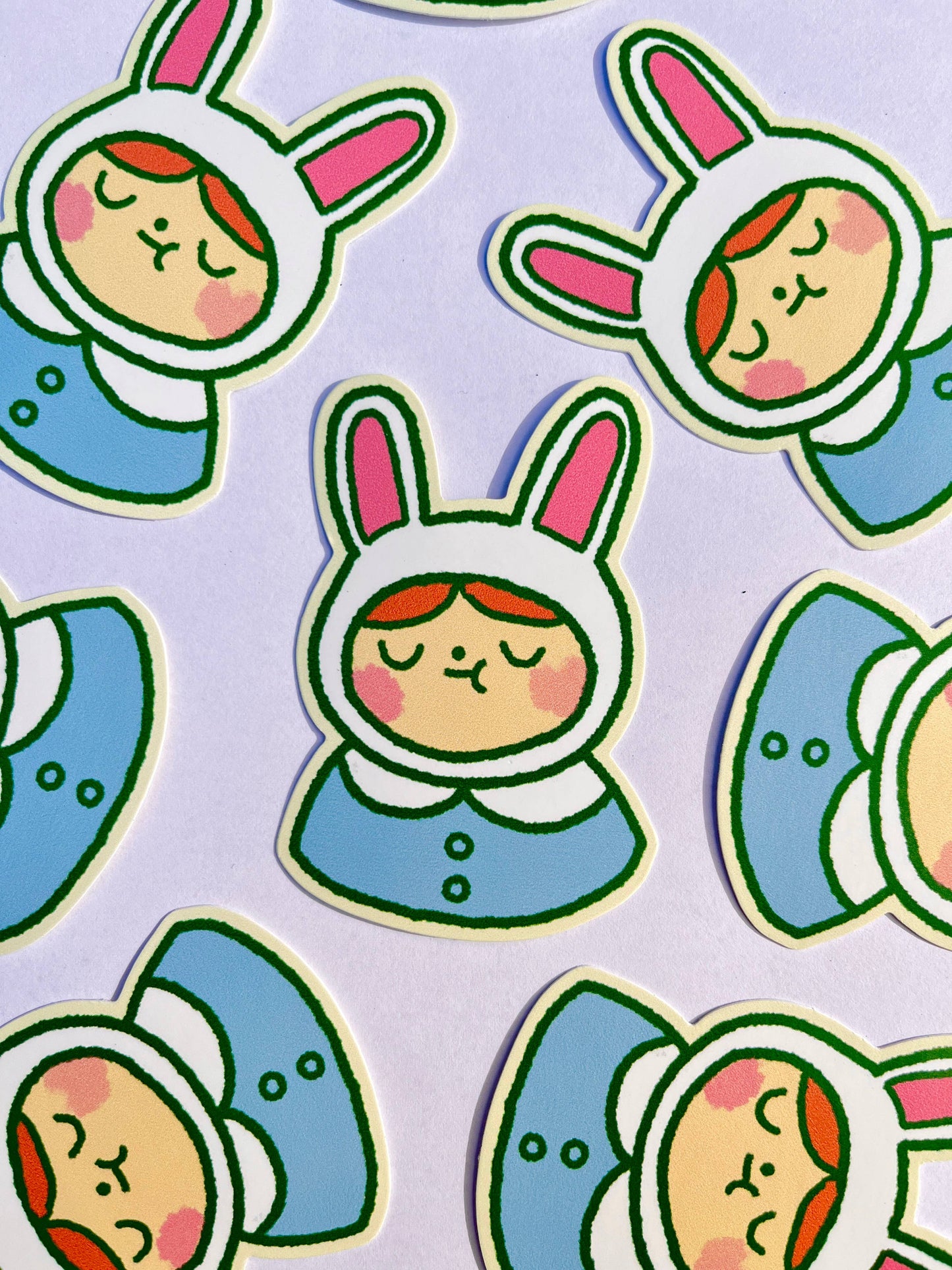 Bunny Girl Vinyl Sticker
