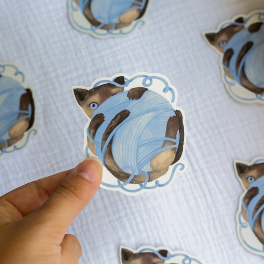 Kitten Vinyl sticker