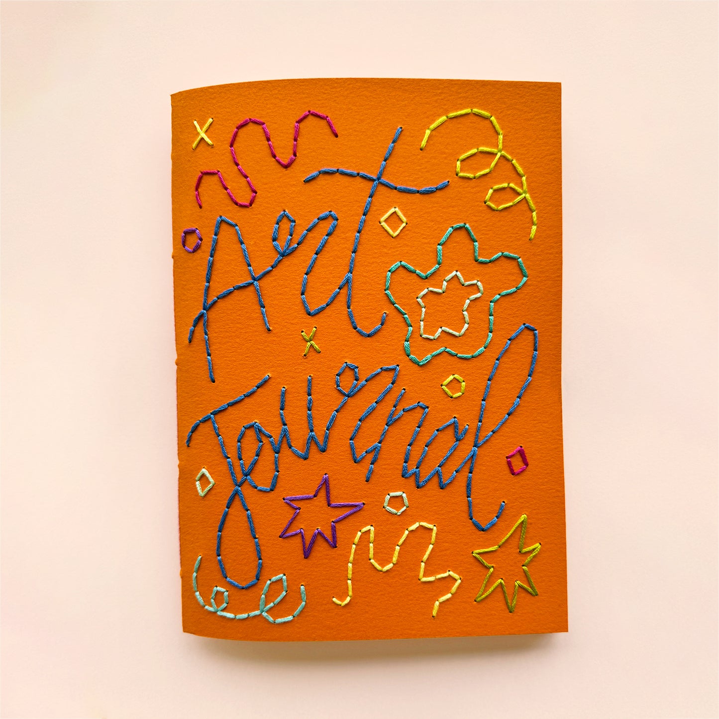 Art Journal embroidery notebook III