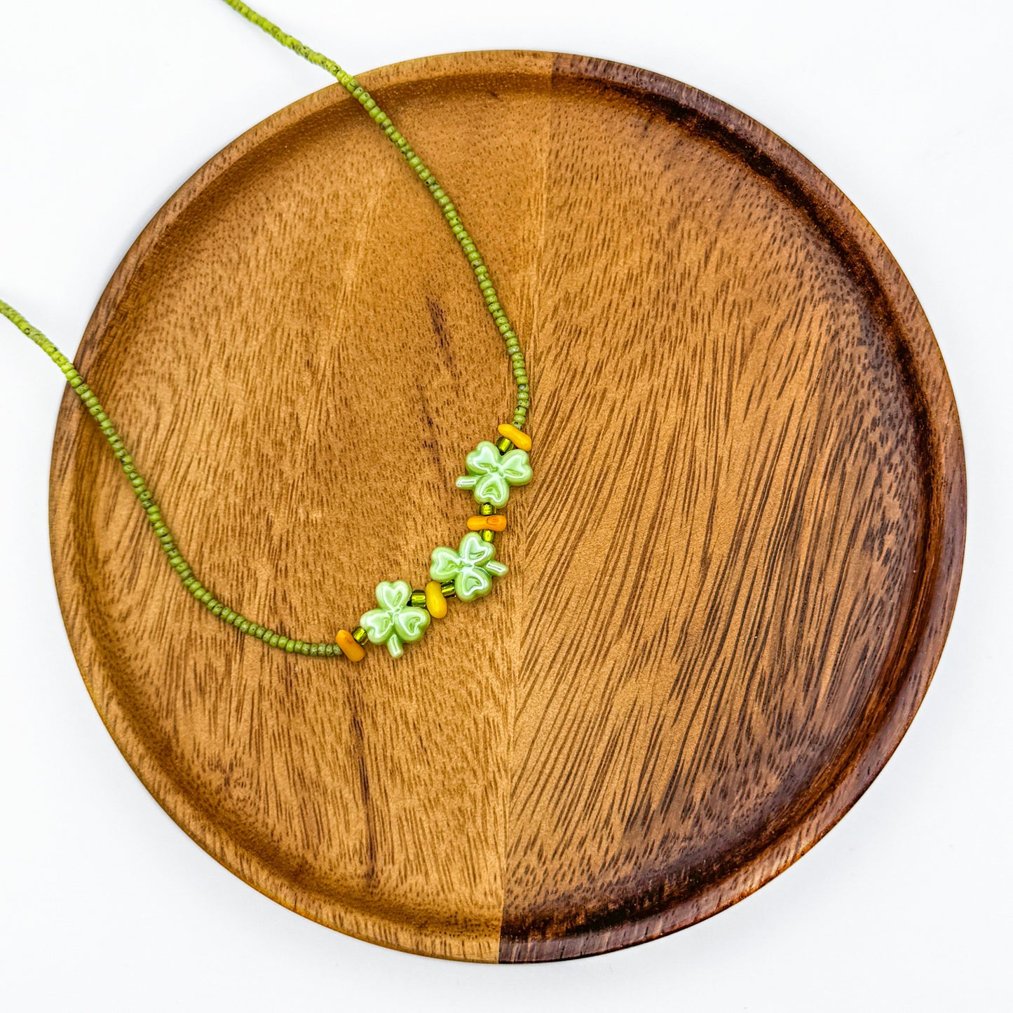 Clover Bead Necklace