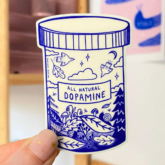 Dopamine Vinyl Sticker