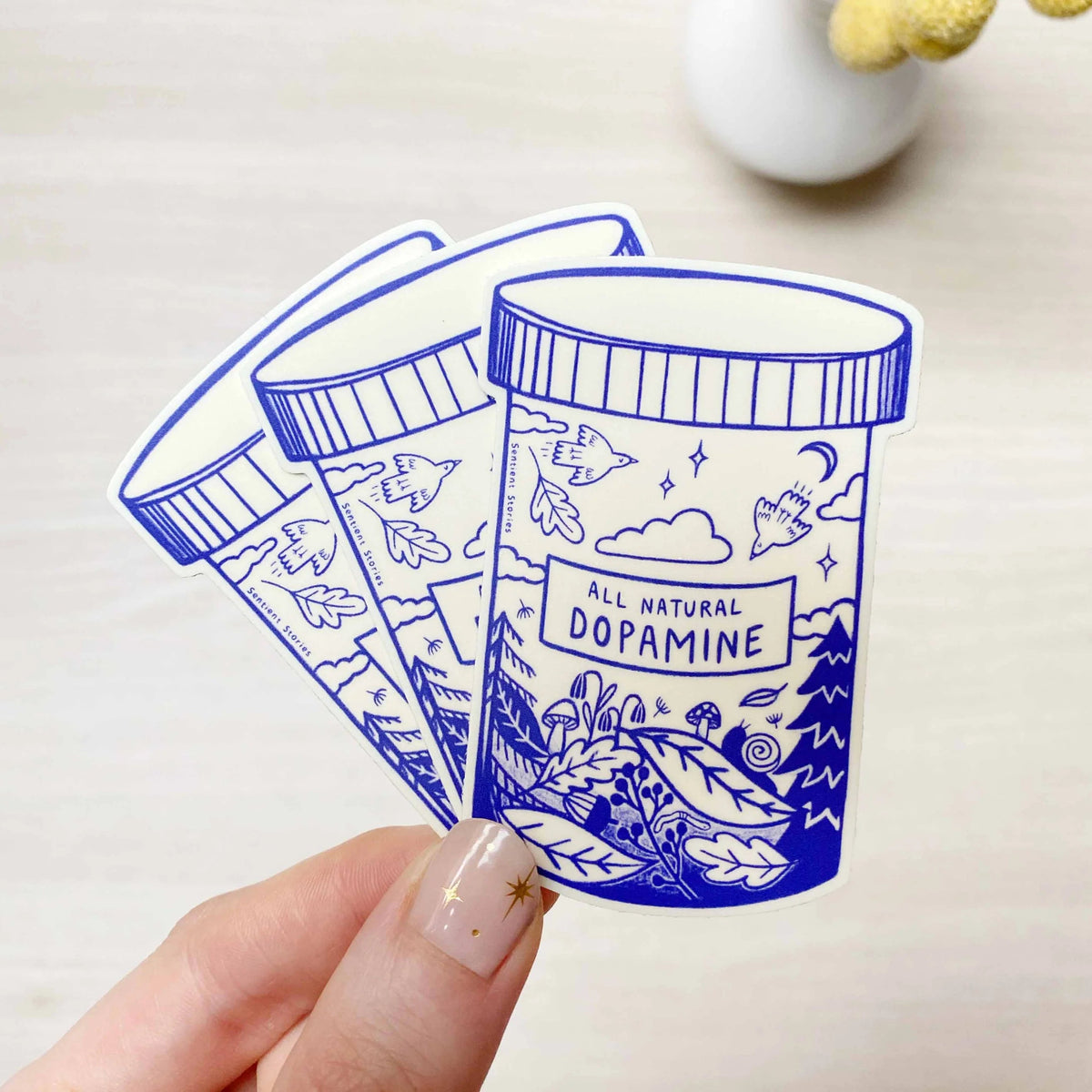 Dopamine Vinyl Sticker