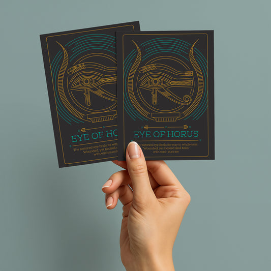 Eye of Horus postcard