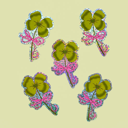 Lucky Clover sticker 🍀