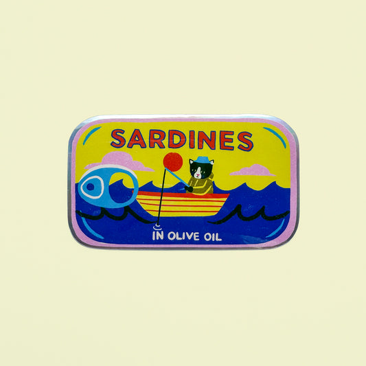 Sardine tin Sticker