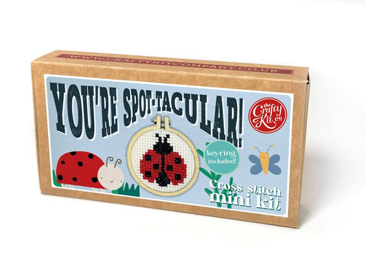 You're Spot-Tacular! Mini Matchbox Cross Stitch Kit