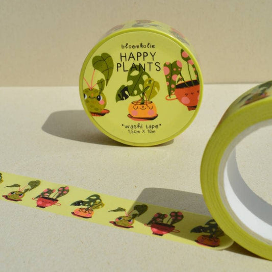 Happy Plants Washi Tape