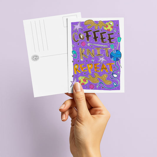 Coffee, knit, repeat