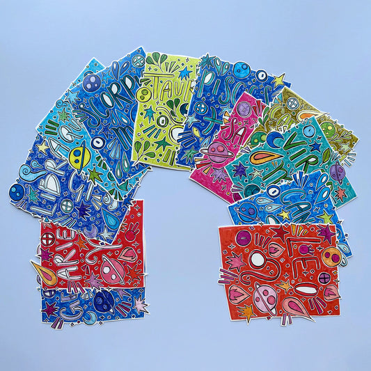 Libra Horoscopes Sticker