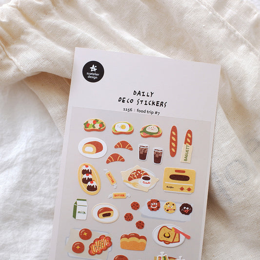 Deco Stickers - Food Trip #7