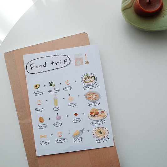 Deco Stickers - Food Trip #1