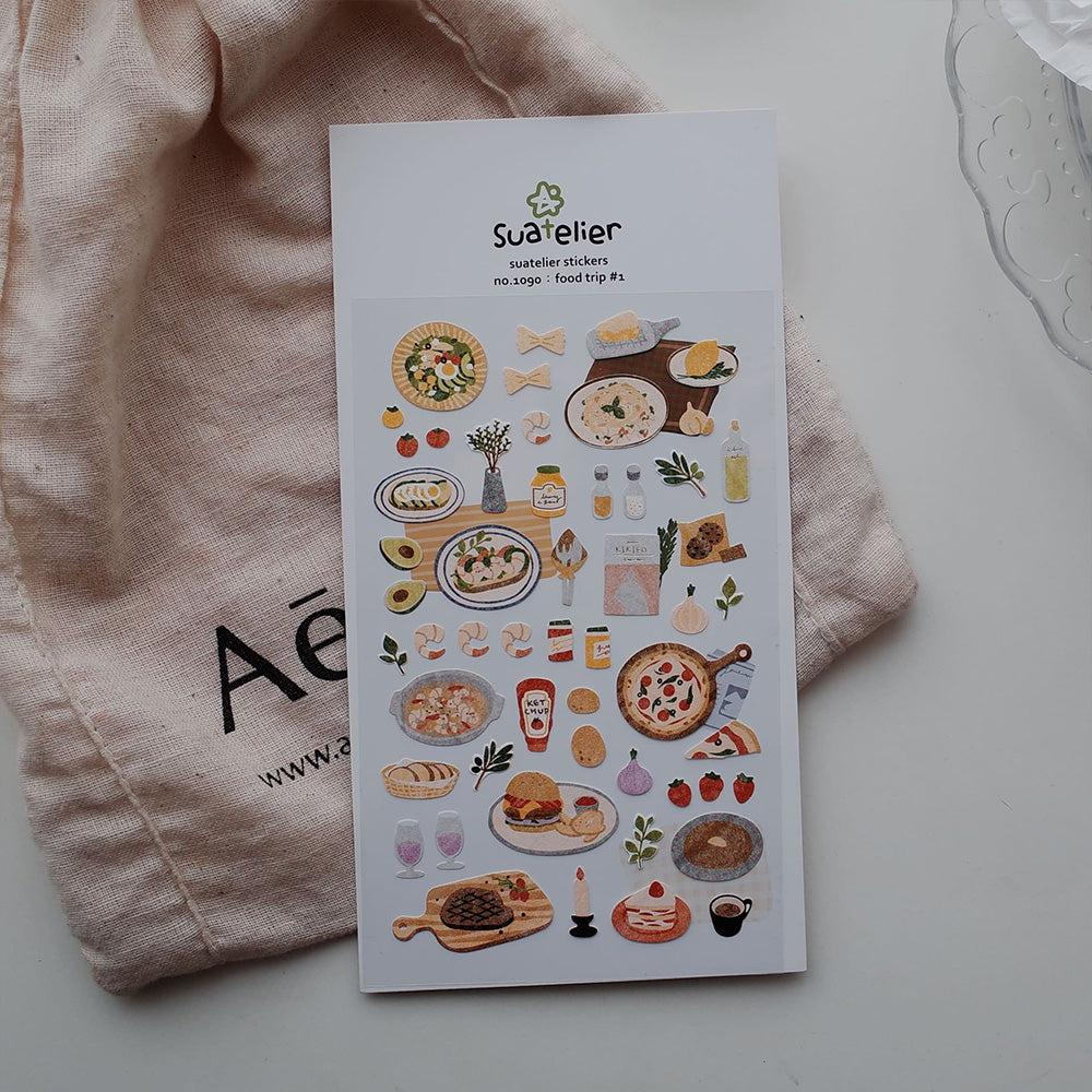 Deco Stickers - Food Trip #1
