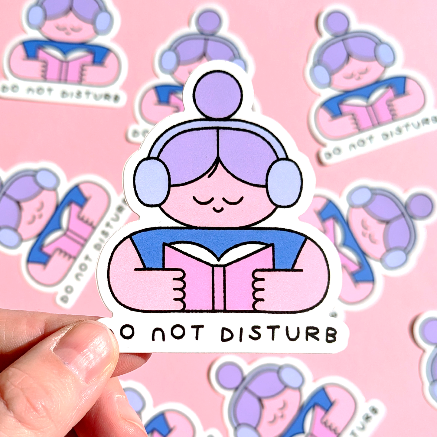 Do not disturb sticker