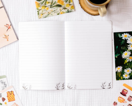 Wild Meadow A5 Notebook