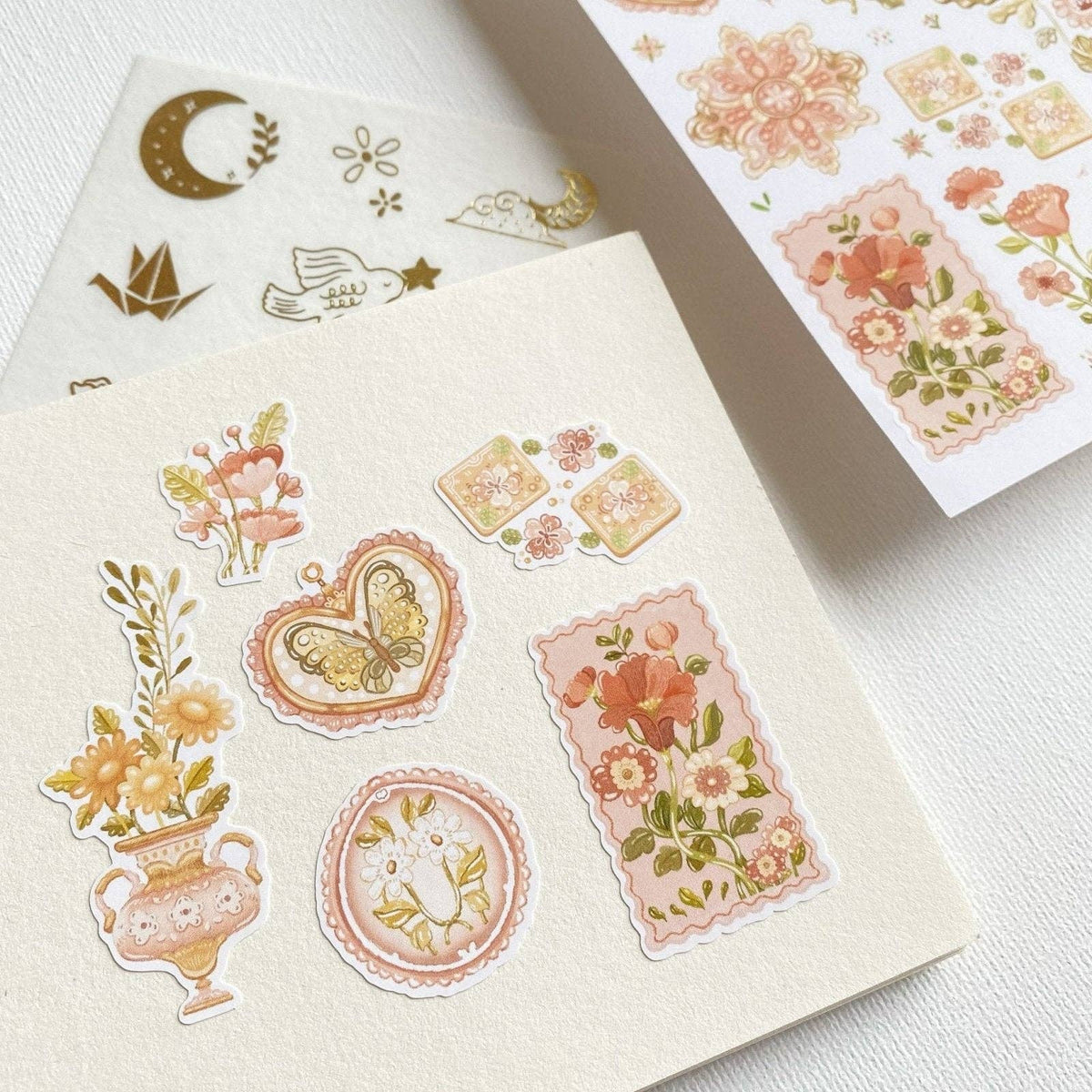 Sticker Sheet - Romantic Flower