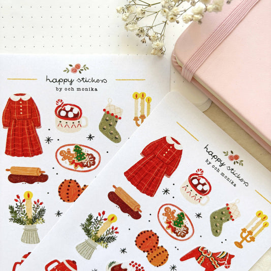 Christmas Time - Sticker Sheet