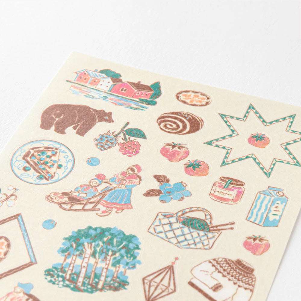 Finnish Motifs Sticker