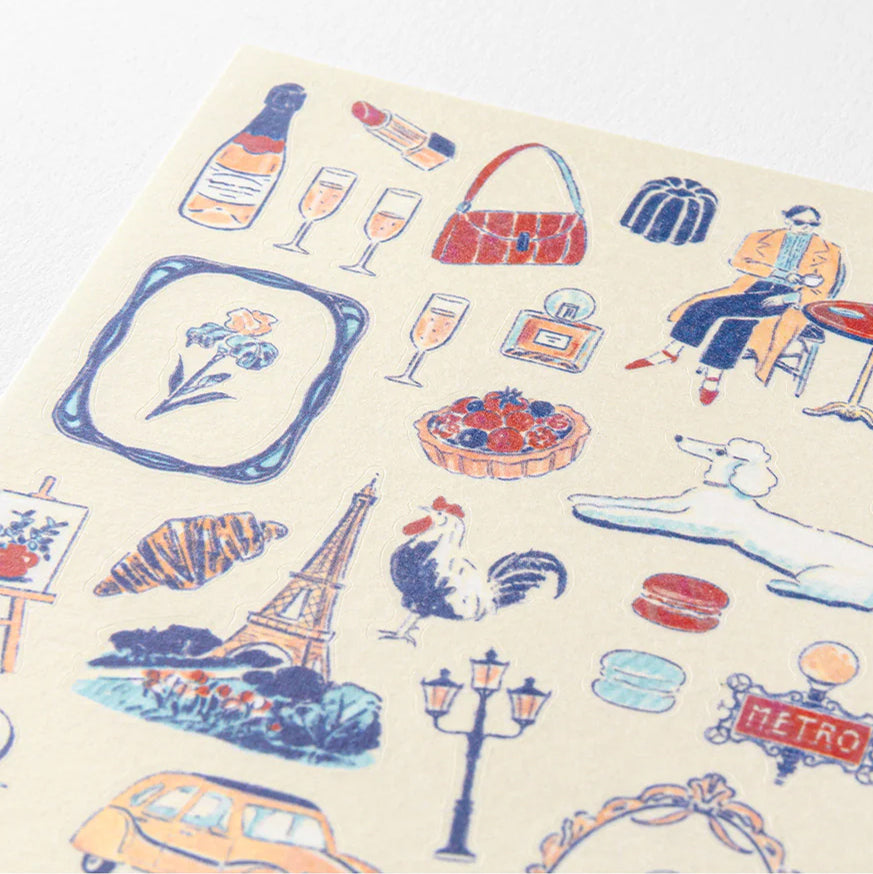 French Motifs Sticker