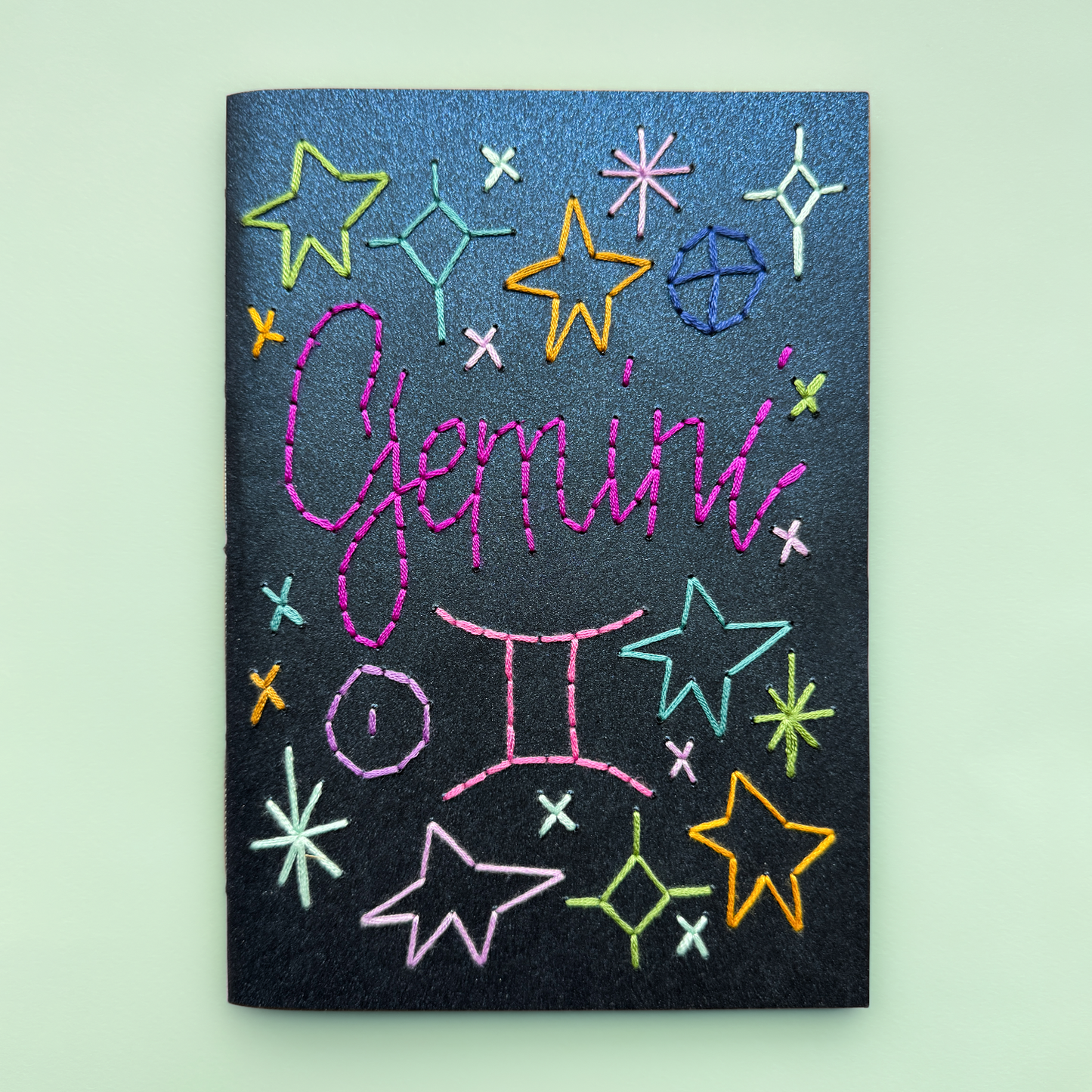 Gemini handmade notebook