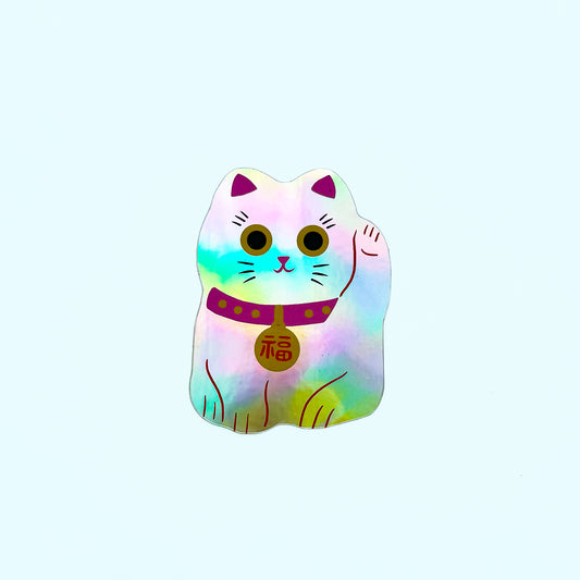 Lucky Cat Sticker