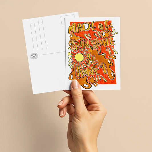 Made of: Sunshine and honey