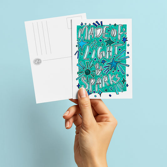 Made of: Light and Sparks