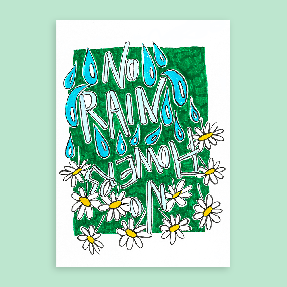 Affirmations : No rain, no flowers