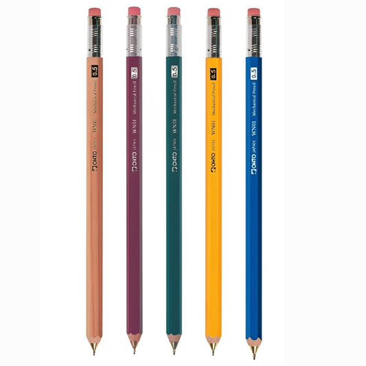 Ohto Wooden Mechanical Pencil 0.5mm - Blue