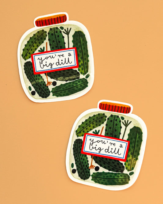 BIG DILL sticker