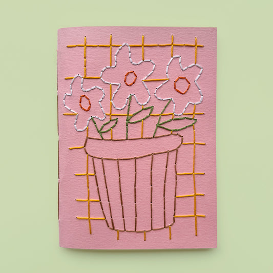 Journaling Set - Potted Flowers II