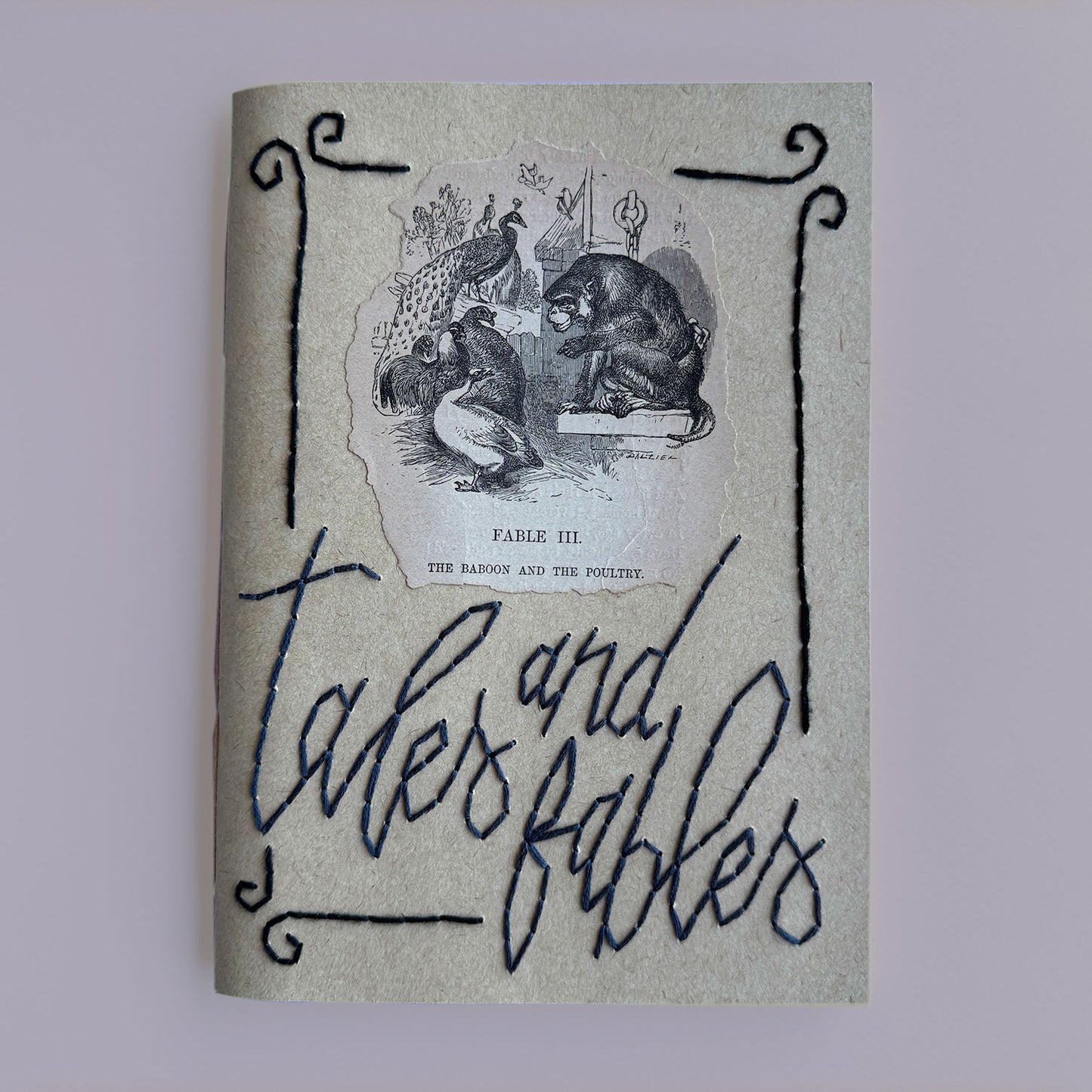 Fables embroidery notebook 5