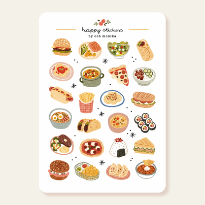 Dinner Time - Sticker Sheet
