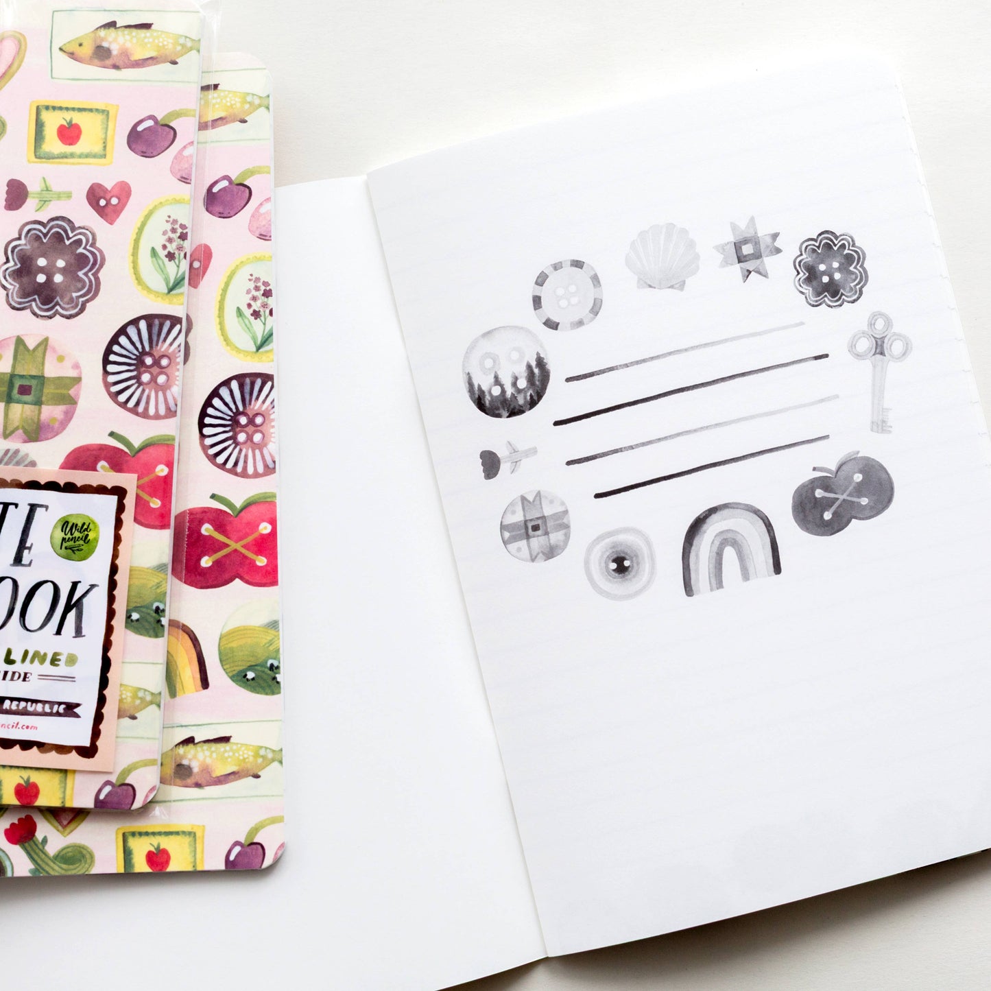 Trinkets A5 Notebook