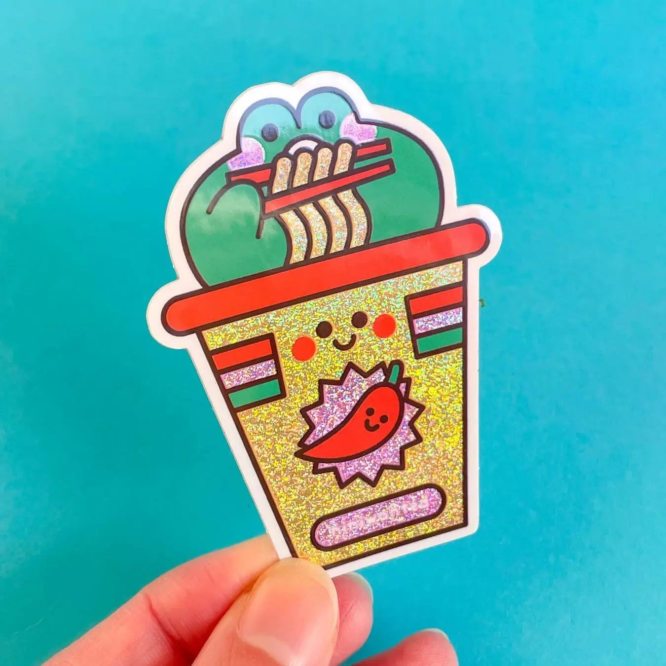 Bobby noodles Sticker