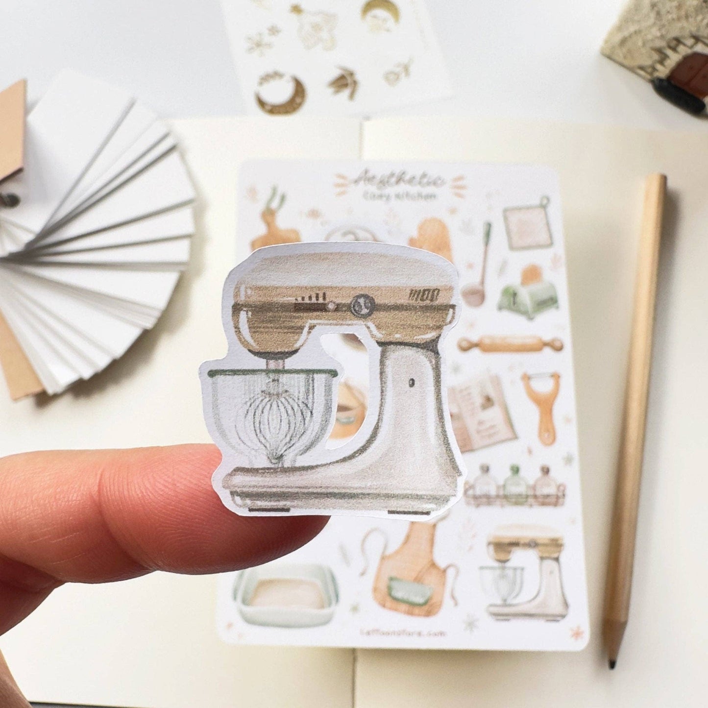 Sticker Sheet - Aesthetic Cozy Kitchen