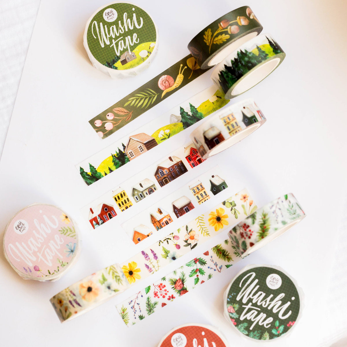 Winter Town Washi Tape
