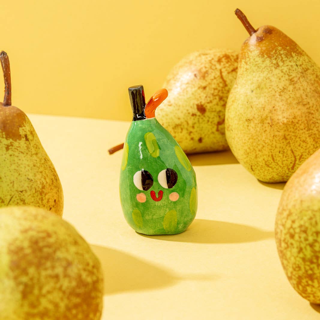 Unusual Pear / Ceramic Pieces